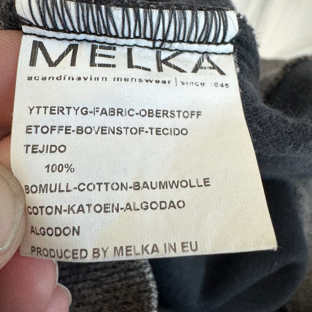 MEIKA Mens Quarter Snap Sweater Size Large Brown/Gray Knit Pullover cozy fleece - Picture 6 of 10